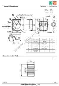 VCHW1154LDSE-TR Datasheet Page 2