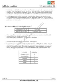 VCHW1154LDSE-TR Datasheet Page 11