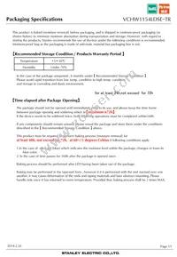 VCHW1154LDSE-TR Datasheet Page 15