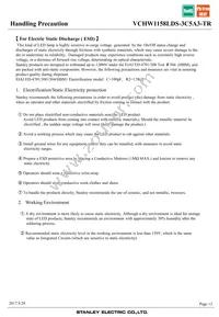 VCHW1158LDS-3C5A3-TR Datasheet Page 12