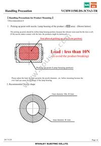 VCHW1158LDS-3C5A3-TR Datasheet Page 14