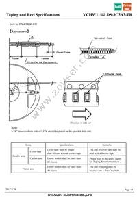 VCHW1158LDS-3C5A3-TR Datasheet Page 19