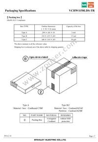 VCHW1158LDS-TR Datasheet Page 17