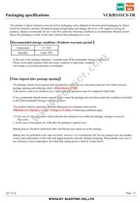 VCKB1111CS-TR Datasheet Page 12