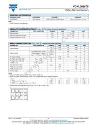 VCNL36687S Datasheet Page 2