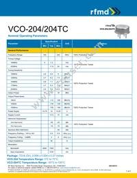 VCO-204TC Cover