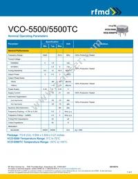 VCO-5500TC Cover
