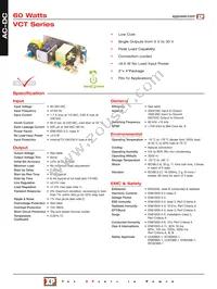 VCT60US15 Datasheet Cover