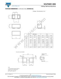 VCUT05D1-SD0-G4-08 Datasheet Page 4