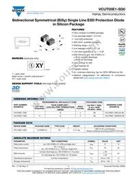 VCUT05E1-SD0HG4-08 Datasheet Cover