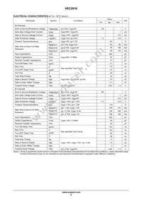 VEC2616-TL-W-Z Datasheet Page 2