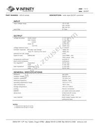 VED15-D24-T515 Datasheet Page 2