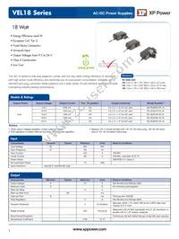 VEL18US090-UK-JA Datasheet Cover