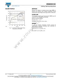 VEMD5510C-GS15 Datasheet Page 6