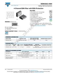 VEMI45AC-HNH-GS08 Datasheet Cover