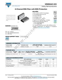 VEMI65AC-HCI-GS08 Datasheet Cover