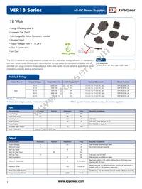 VER18US150-JA Datasheet Cover