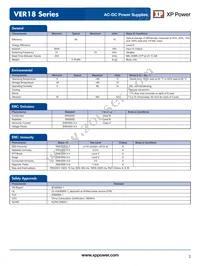 VER18US150-JA Datasheet Page 2