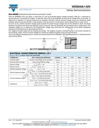 VESD05A1-02VHG3-08 Datasheet Page 2