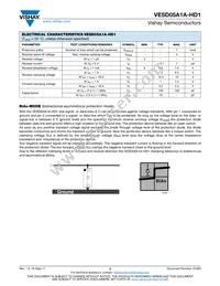 VESD05A1A-HD1-GS08 Datasheet Page 2