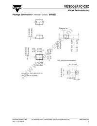 VESD05A1C-02Z-GS08 Datasheet Page 5