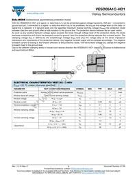 VESD05A1C-HD1-GS08 Datasheet Page 2