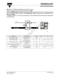 VESD05A2-03F-GS08 Datasheet Page 3