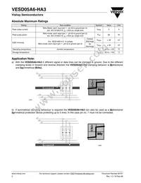 VESD05A6-HA3-GS08 Datasheet Page 2