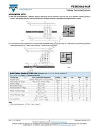 VESD05A6-HAF-GS08 Datasheet Page 2