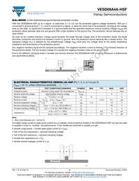 VESD09A4A-HS4-GS08 Datasheet Page 2