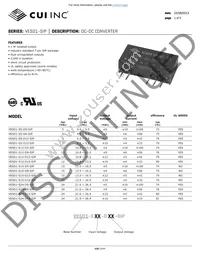 VESD1-S5-D9-SIP Datasheet Cover