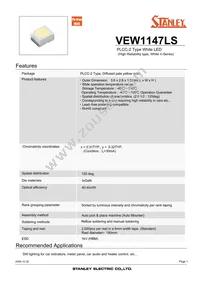 VEW1147LS-TR Datasheet Cover