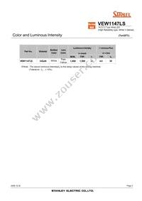 VEW1147LS-TR Datasheet Page 2