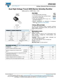 VF20150C-M3/4W Datasheet Cover