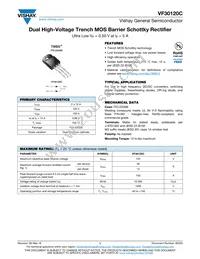 VF30120C-M3/4W Datasheet Cover