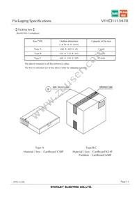 VFHA1112H-3BZ2C-TR Datasheet Page 13