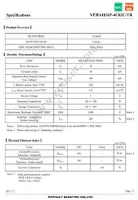 VFHA1116P-4C82C-TR Datasheet Page 3