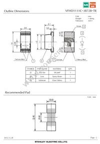 VFHD1111C-3B72B-TR Datasheet Page 2