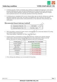 VFHL1116P-4BX3C-TR Datasheet Page 9