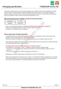 VFHR1104P-4C42A-TR Datasheet Page 11
