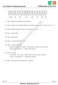 VFHR1104P-4C42A-TR Datasheet Page 18