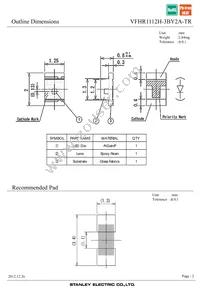 VFHR1112H-3BY2A-TR Datasheet Page 2
