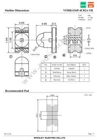 VFHR1116P-4C82A-TR Datasheet Page 2