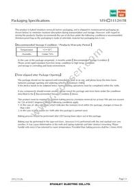 VFHV1112H-3BZ2B-TR Datasheet Page 11