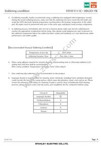 VFHY1111C-3BX2D-TR Datasheet Page 9