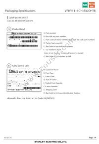 VFHY1111C-3BX2D-TR Datasheet Page 14