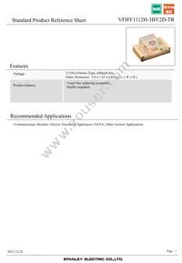 VFHY1112H-3BY2D-TR Datasheet Cover