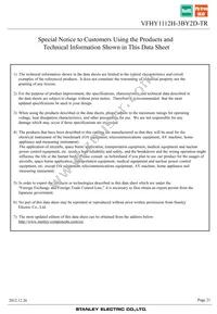 VFHY1112H-3BY2D-TR Datasheet Page 21