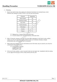 VFJD1105W-5C63A-TR Datasheet Page 9