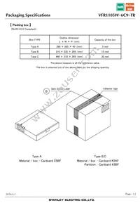 VFR1105W-6C9-TR Datasheet Page 12